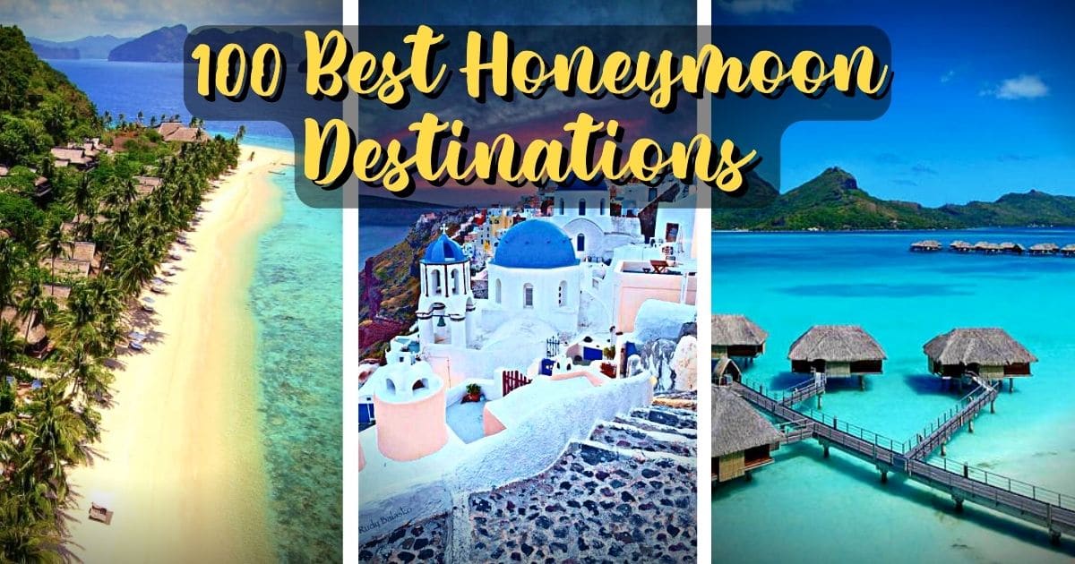 Best Honeymoon Destinations beach island