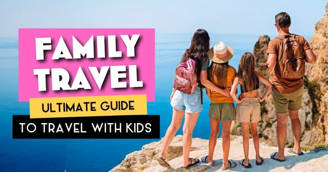 Family Travel Guide Kids Mountain Sea