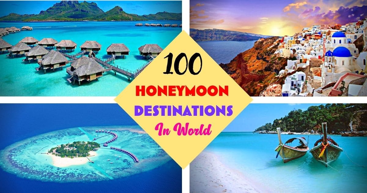 Honeymoon destinations islands maldives