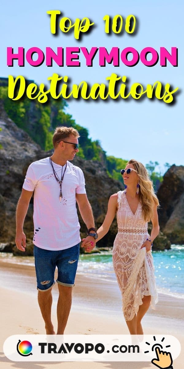 Top Honeymoon Destinations couple on beach